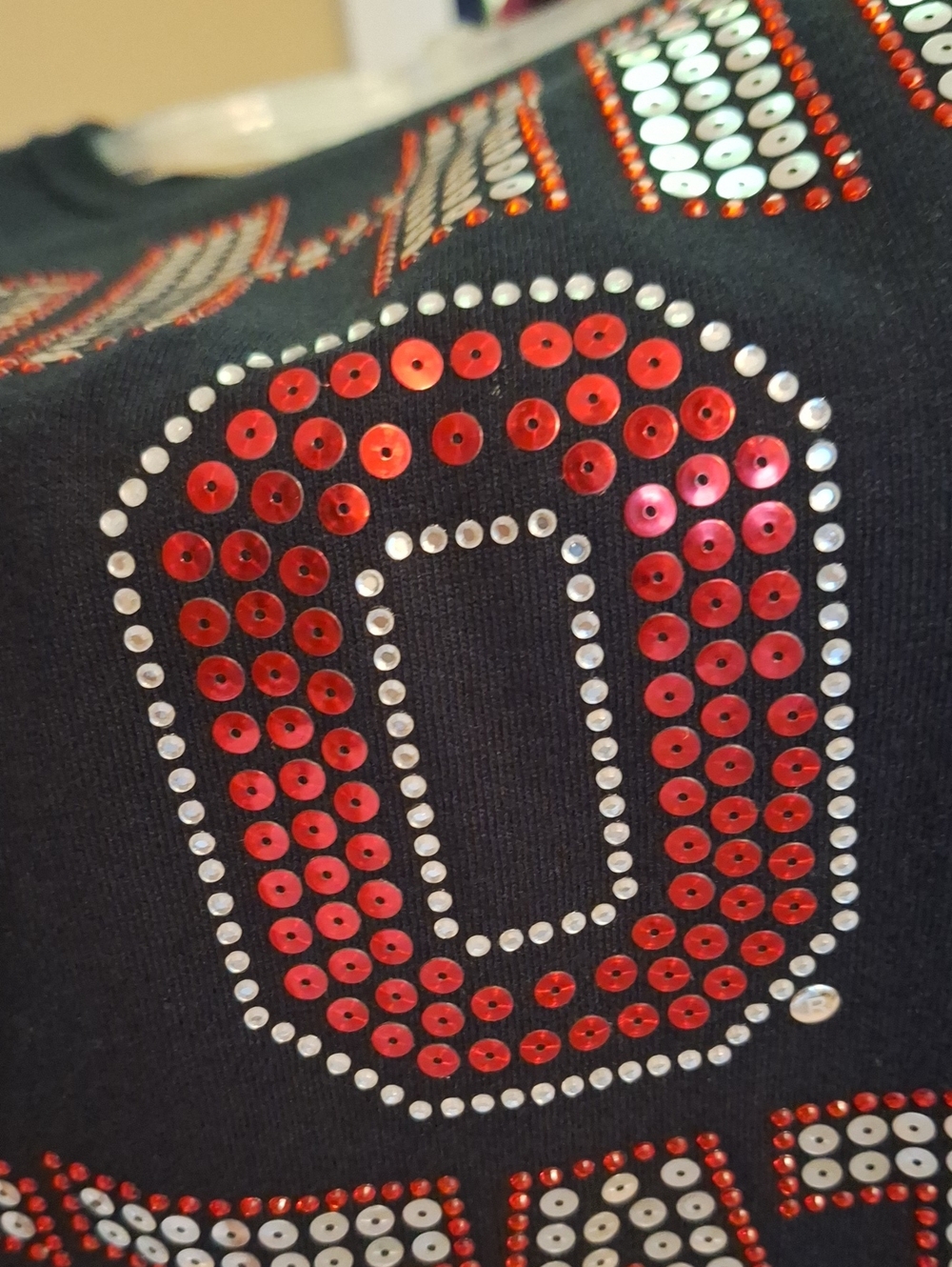 Ohio State Black Glitzy Tshirt - Picture 7 of 7
